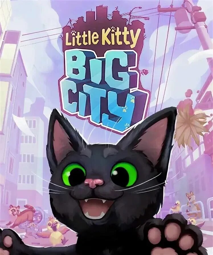 Black kitty in big city на русском. Black kitty in big city на русском. Little kitty big city. Little kitty in big city. Little kitty, big city игра.