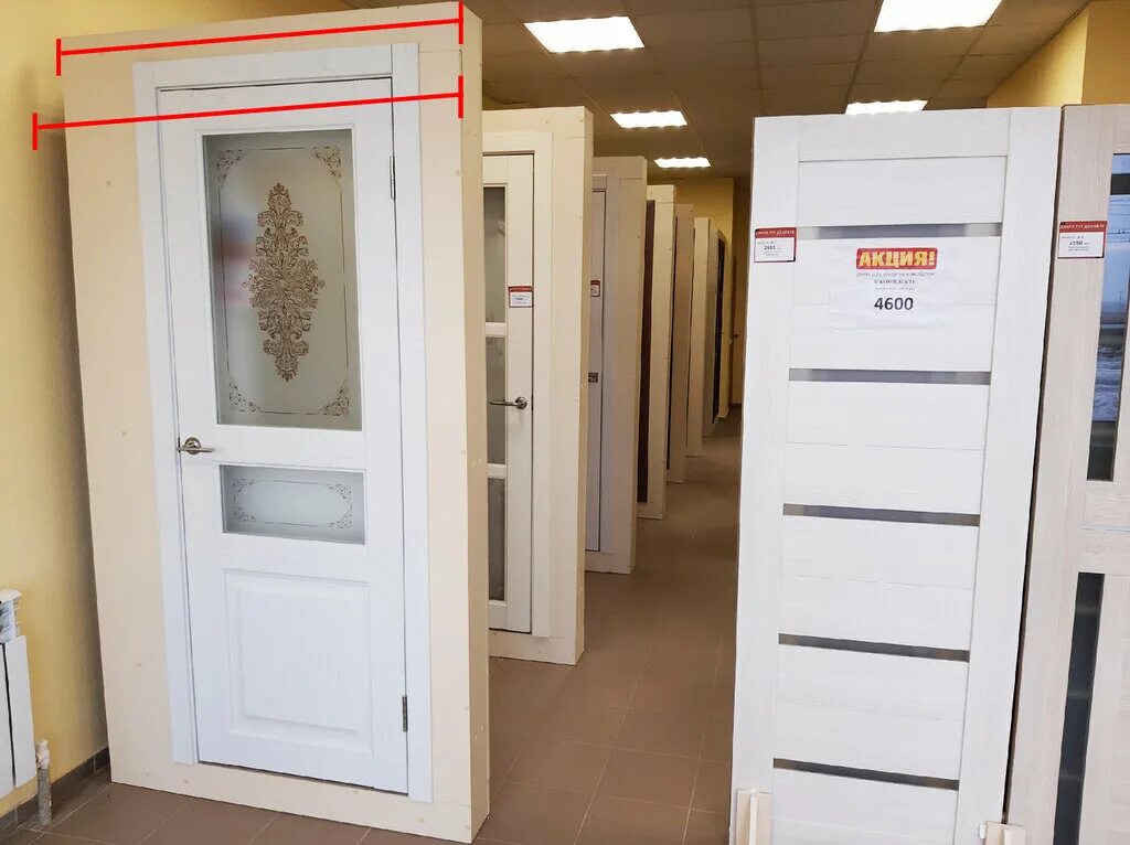 Гипермаркет дверей "Все двери здесь", +7 812 640-00-75, ул. Шоссейная, 1А, Бугры