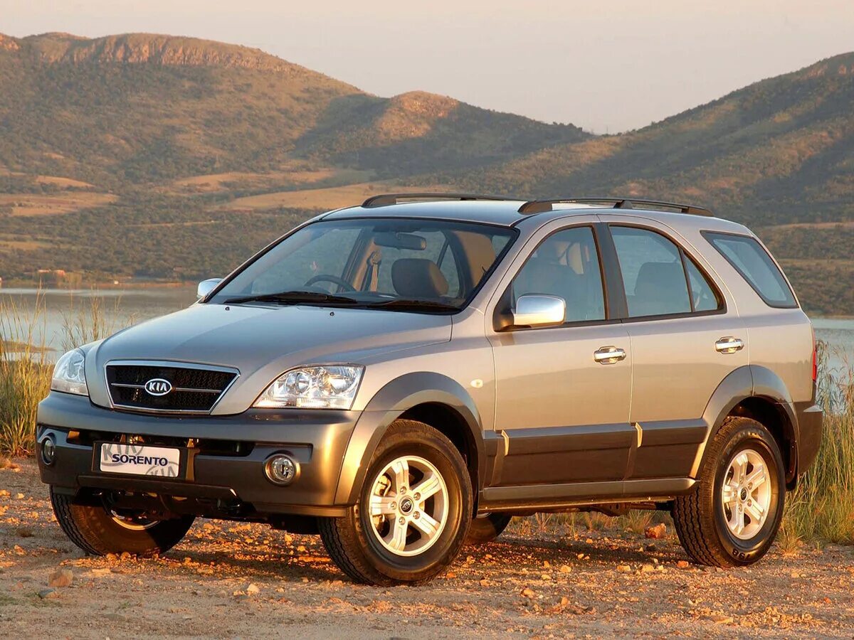 Соренто первого поколения. Kia Sorento 2002. Киа Соренто 1 поколения. Кия Соренто 2003. Kia Sorento BL 2007.