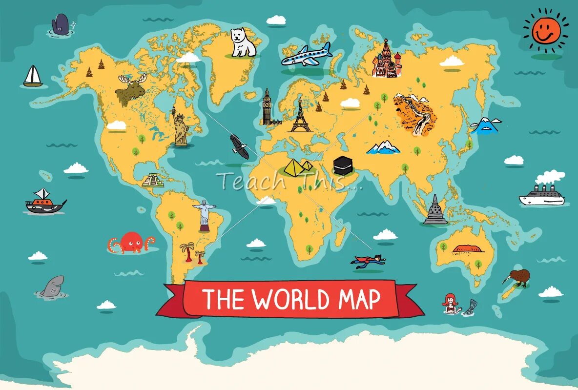 Class map. Карта the World. At the Map of the World. Map of the World for Kids без подписей. Map of the World for Kids 3d.