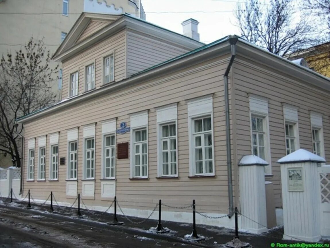 дом-музей м. м. дом музей михаила юрьевича лермонтова. ю. малая молчановка, 2 (дом-музей м.