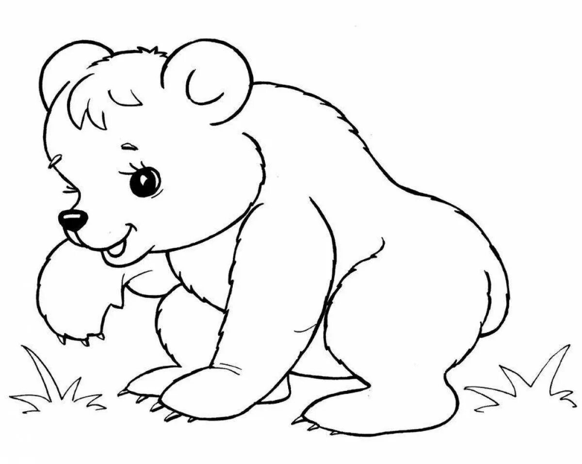 Раскраска медведь для детей 2 3 лет. Раскраска. Медвежонок. Медведь раскраска. Раскраски животных для детей. Медведь раскраска для детей.