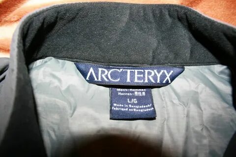 Arcteryx бирки