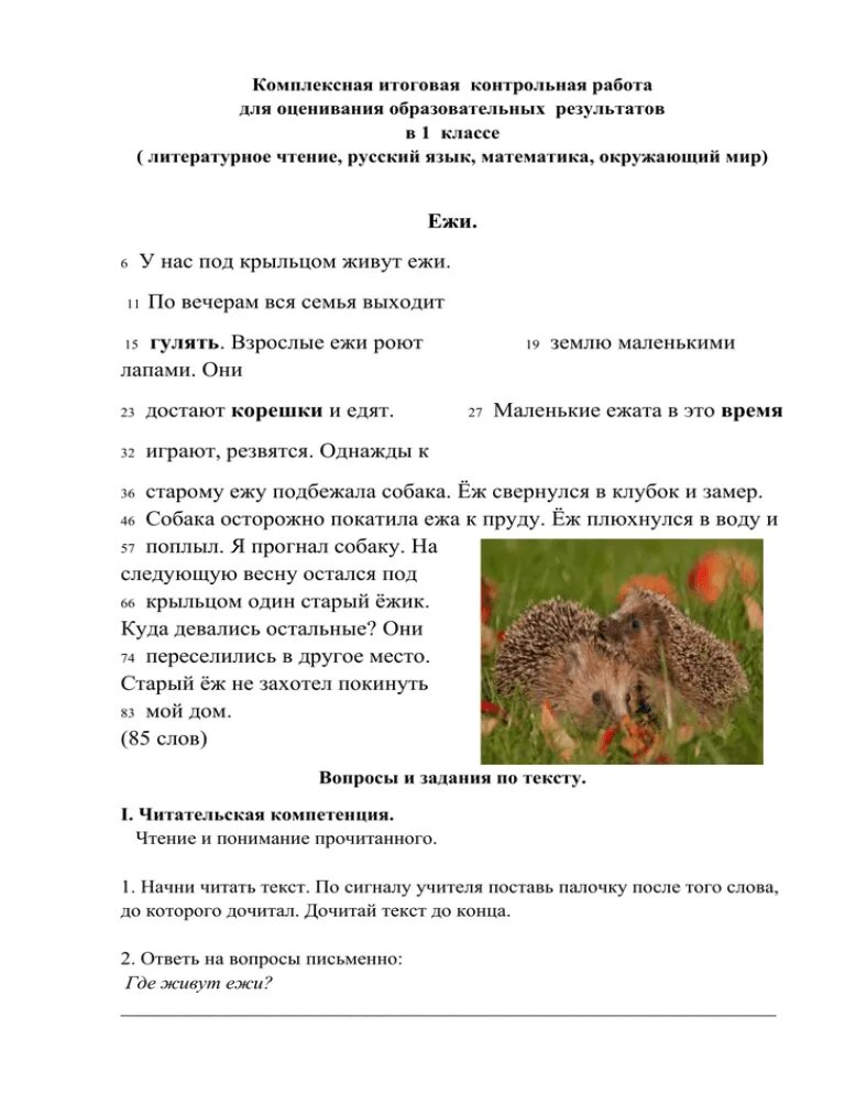 Комплексная работа 6 с ответами. Комплексная проверочная работа за первый класс. Итоговая комплексная контрольная работа для 2 класс школа. Комплексная проверочная работа 1 класс. Итоговая комплексная работа 1 класс Ежи школа России с ответами.