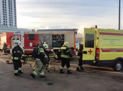 Пожарные учения в детском