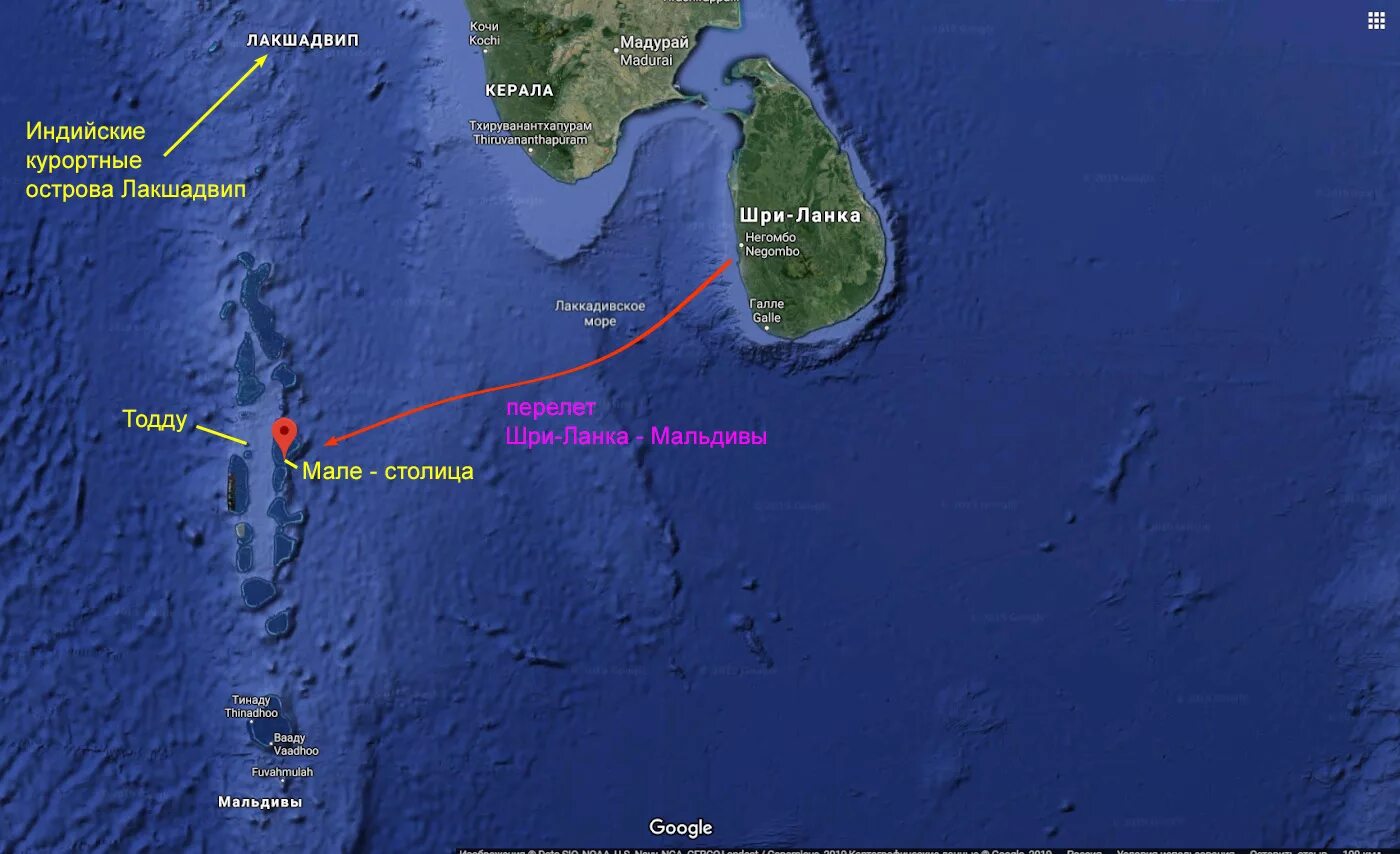 Остров шри ланка координаты. Мальдивы на карте.