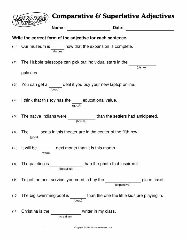 Comparison of adjectives Worksheets. Comparatives Worksheets. Superlative adjectives Worksheets. Comparative adjectives Worksheets. Comparative and superlative adjectives sentences