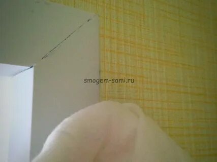 Как правильно клеить уголки на откосы