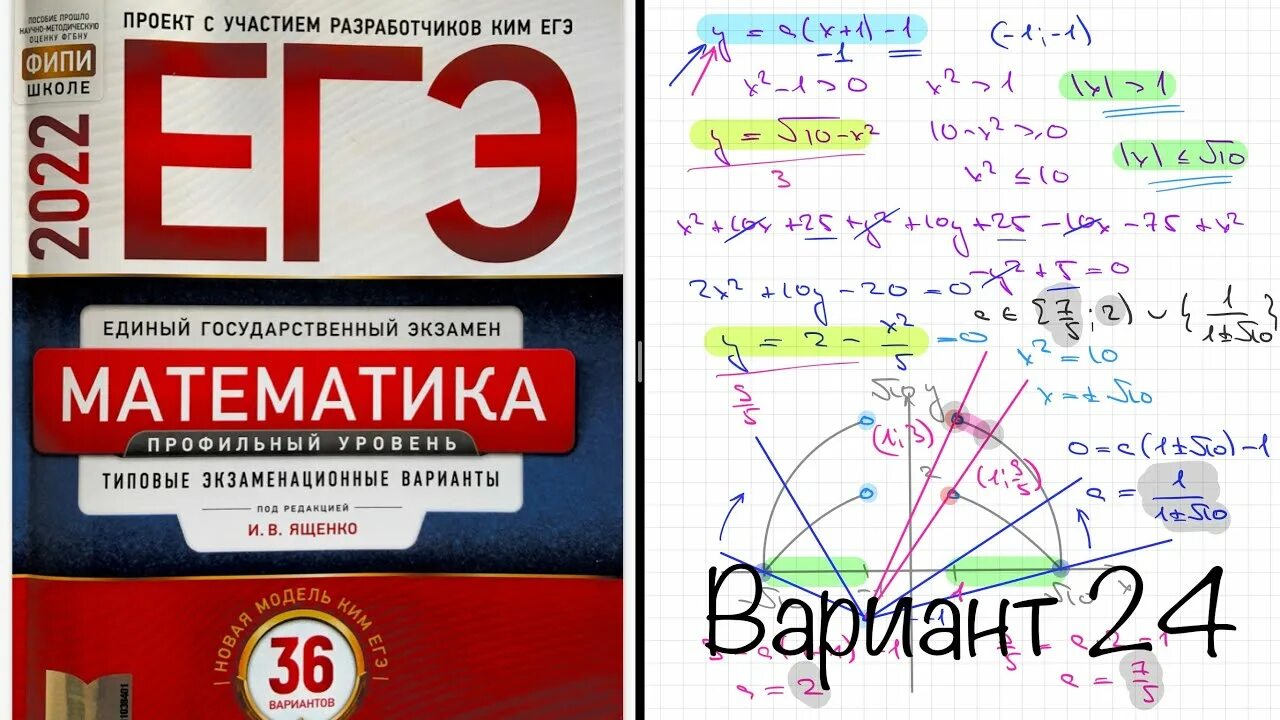 Разбор 13 вариант ященко 2024. Математика профиль Ященко 2022. Ященко 14 вариантов ЕГЭ 2022. ЕГЭ математика 2022. Ященко 2022 ЕГЭ профиль.