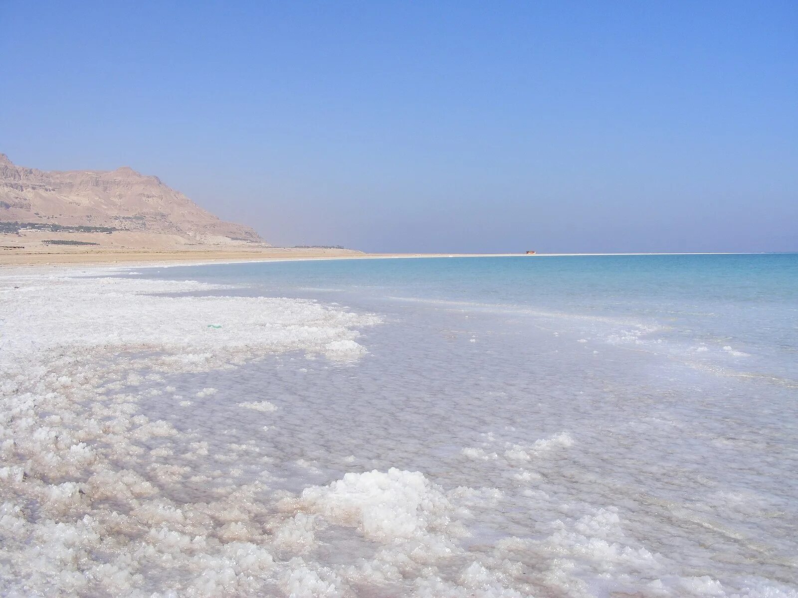 Мертвое море (Dead Sea). Соленое озеро в Израиле.