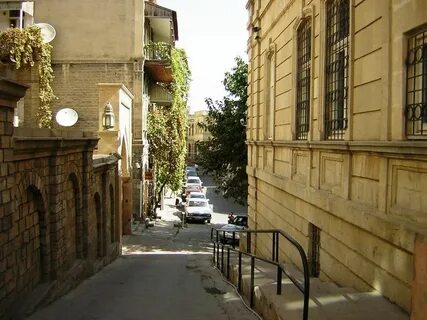 Баку улицы города