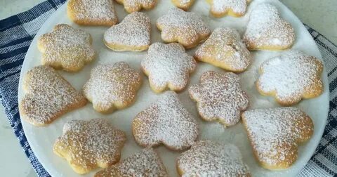 Печенье с молоком в духовке