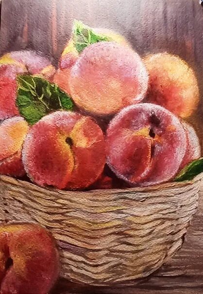 Шесть персиков. Персики на ветке. Спелый персик. Девять персиков. Персик без волос.