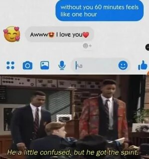 But he not take