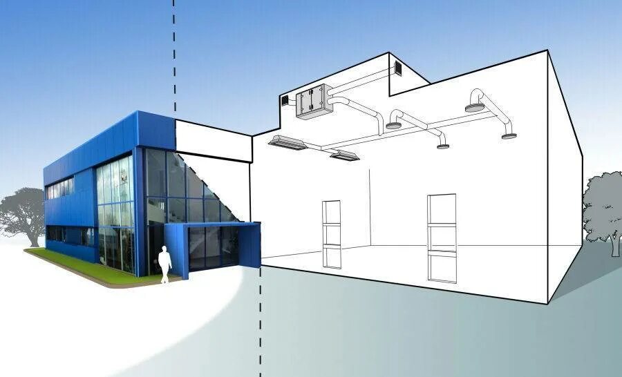 Зданий сооружений помещений оборудования и. Проектирование инженерных систем. Система холодоснабжения здания. Инженерные системы зданий. Отделка промышленных помещений.