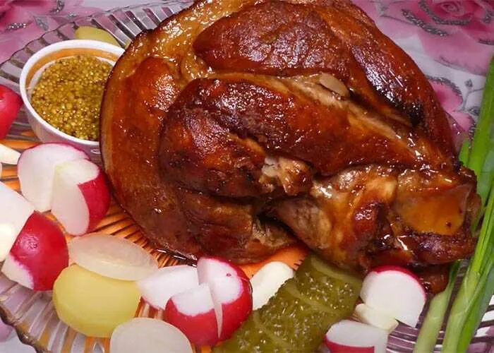 Как приготовить свиную рульку в афганском казане