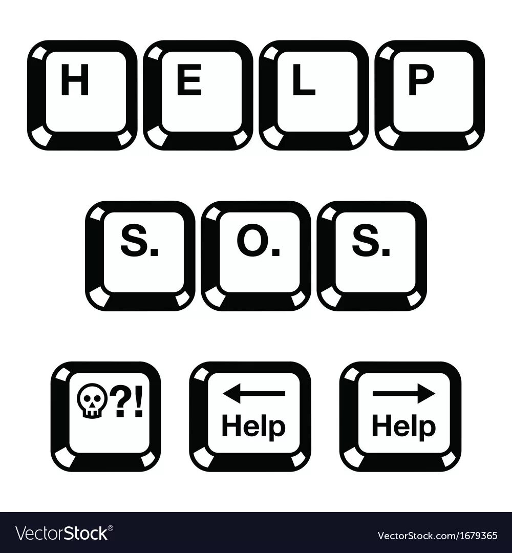 Key press button