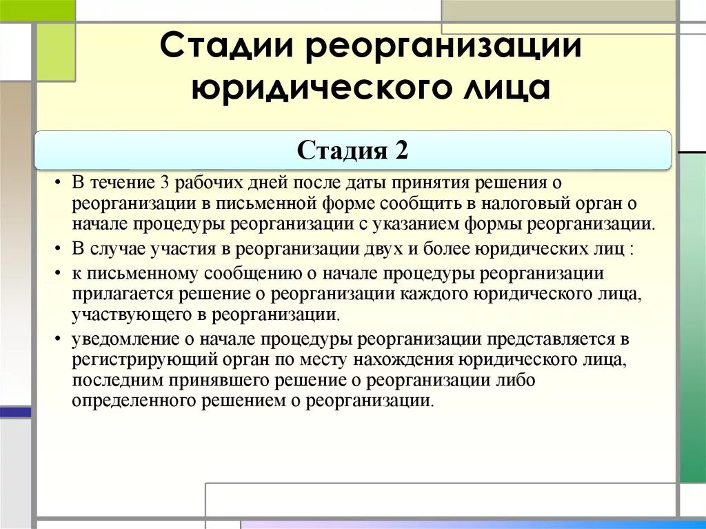 Этапы реорганизации. Этапы реорганизации предприятия. Этапы реорганизации юр лица. Порядок реорганизации юридического лица этапы. Реорганизация учреждения путем присоединения