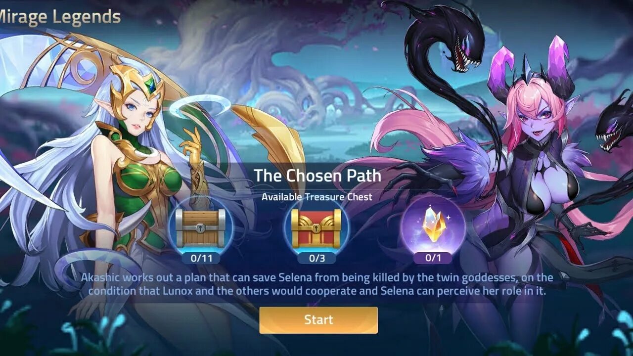 Chosen path