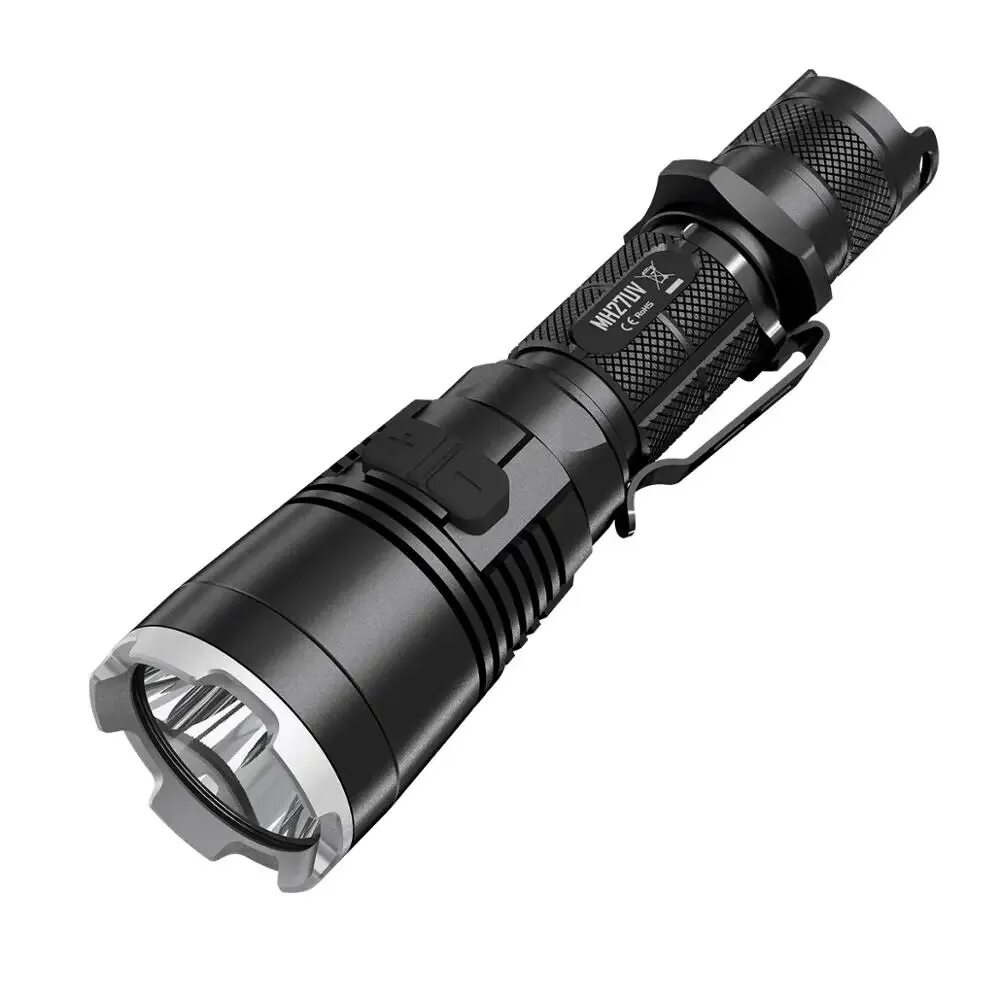 Фонарь тактический ручной светодиодный аккумуляторный. Фонарь nitecore mh27. фонарь ручной nitecore mh27uv. nitecore mh27uv hunting kit. фонарь nitecore mh27uv, black.