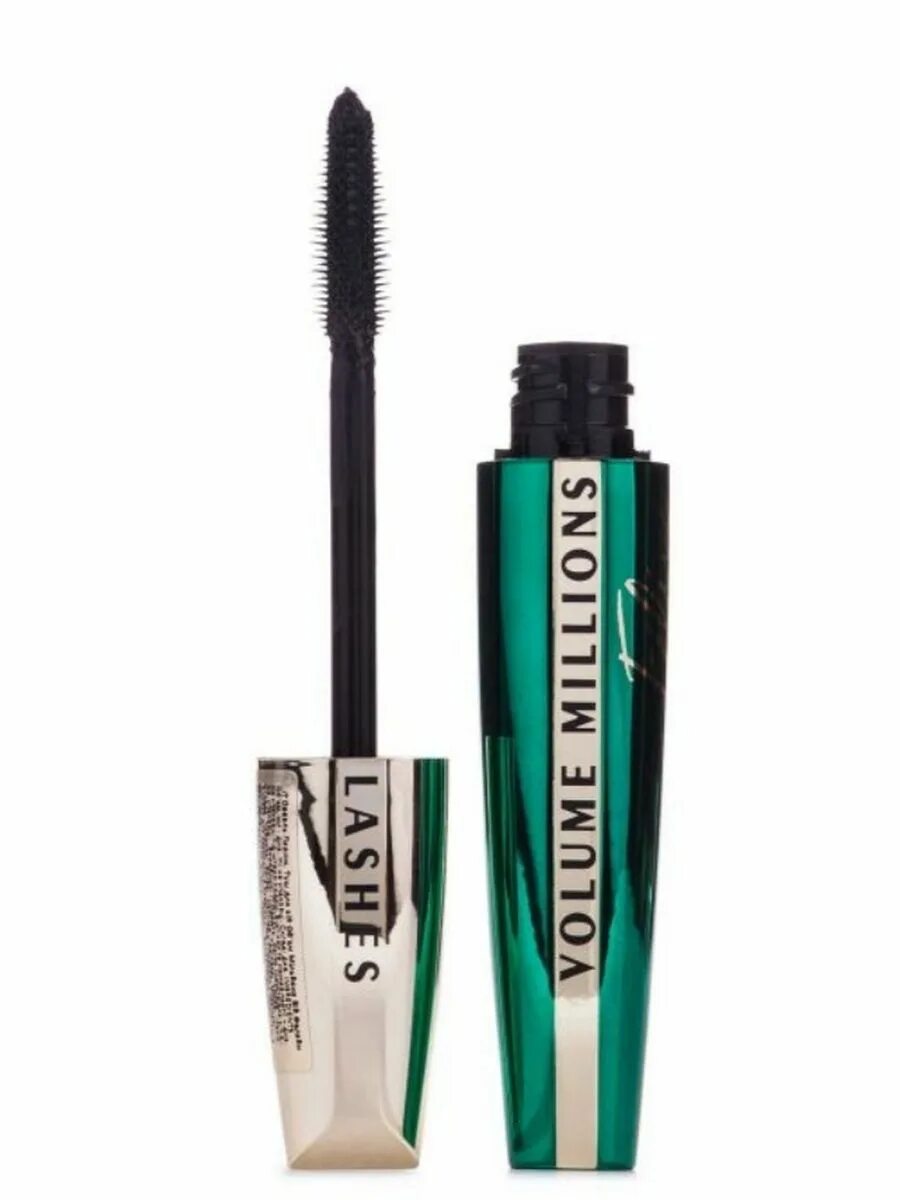 L oreal volume millions lashes feline. Тушь Volume million Lashes Feline. L'Oreal тушь для ресниц Volume millions Lashes Feline. Тушь лореаль миллион Лашез. Лореаль Volume million Lashes зеленая.