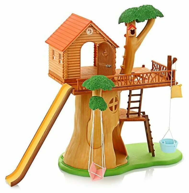 сильвания фэмили домик на дереве. домик красная звезда цветочный р920. игровой дом дерево. сильвания фэмили домик на дереве. игровой дом дерево.