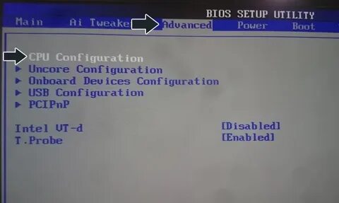 Как включить в биосе виртуализацию виндовс 10