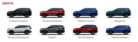 Краска на чери тигго 7