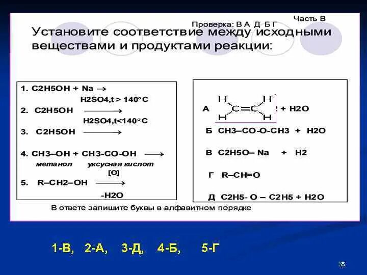 C2h2 c2h5oh реакция