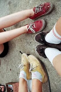 Worn out shoes