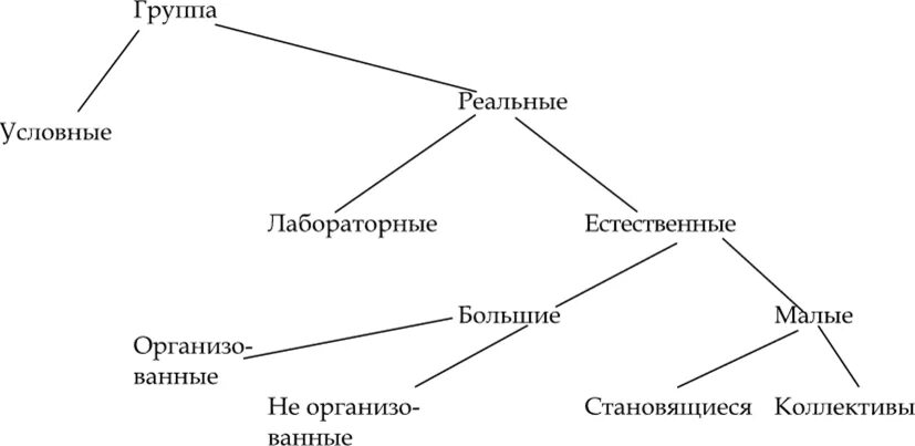 Большая реальная группа