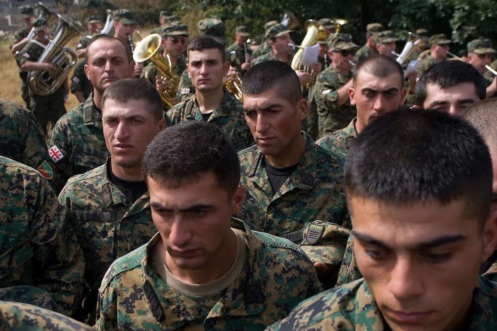 Грузины солдаты
