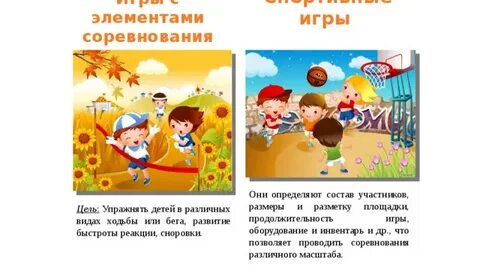 Элементы соревнования это