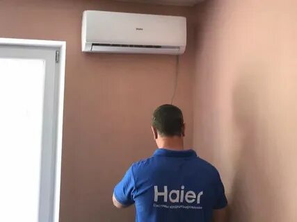 Монтаж haier