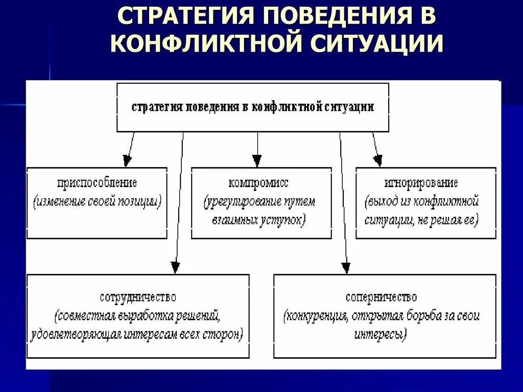 Методика поведение стратегия