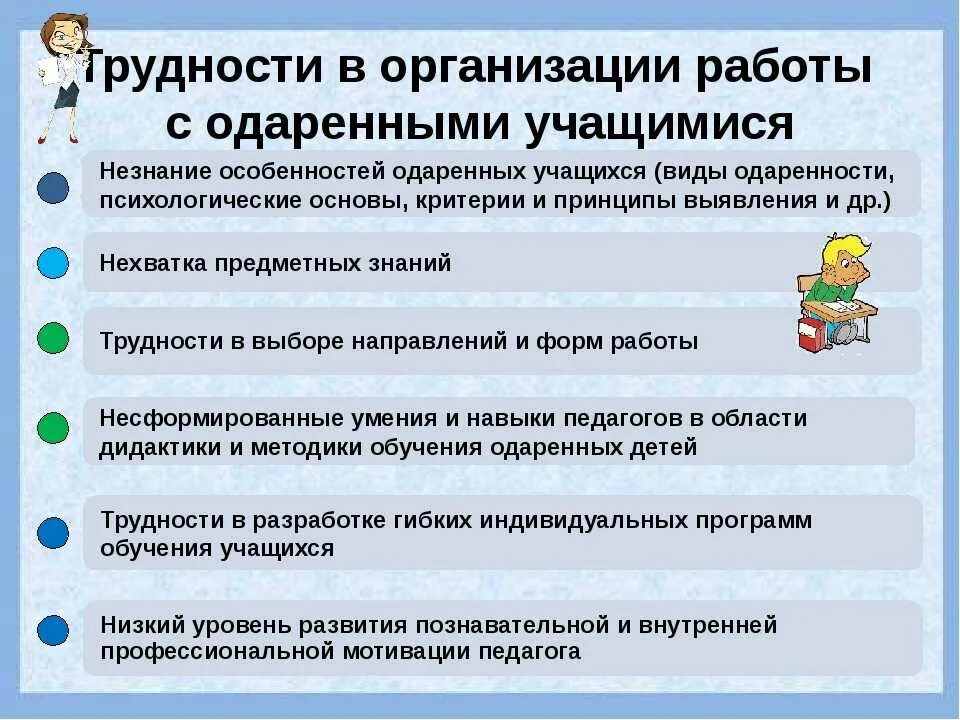 Выявление и работа с одаренными детьми. Трудности в работе с одаренными детьми. проблемы работы с одаренными детьми. сложности работы с одаренными детьми. трудности в организации работы с детьми.