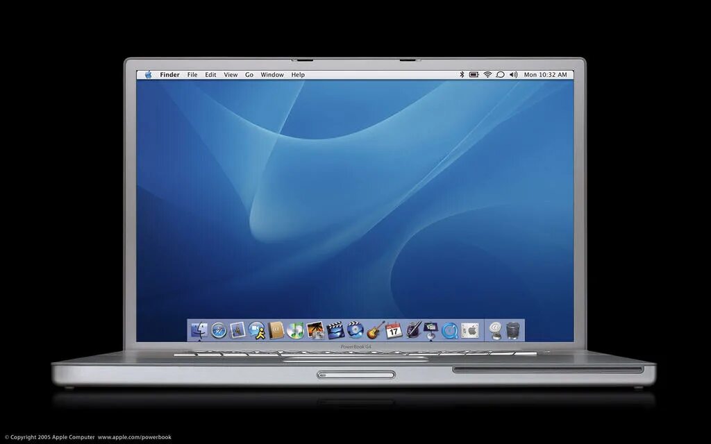 Apple POWERBOOK g4. POWERBOOK g5. Монитор ноутбука. Изображение монитора ноутбука.