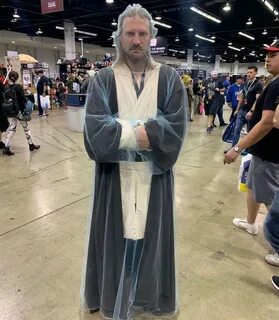 The best Force Ghost cosplay you will see.