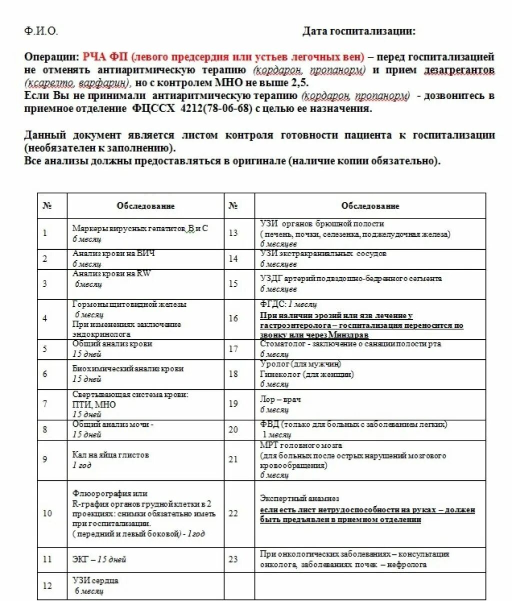 Анализы необходимые для операции. Список обязательных анализов для операции. Анализы на операцию список. Список анализов перед операцией. Анализы для госпитализации на операцию.