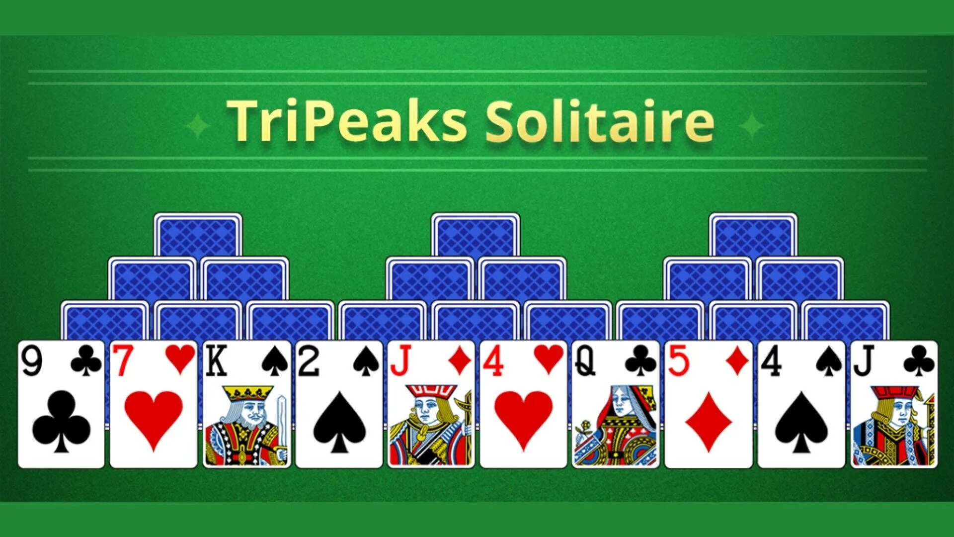 Игра Solitaire Tripeaks. Tripeaks пасьянс. Пасьянс Solitaire Tripeaks. Солитер Tripeaks.