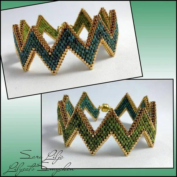 Плетение бисером зигзаг. Браслет зигзагом из стеклярусов. Плетение цепочки зигзаг из бисера. Бисероплетение цепочки. Плетение бисером зигзаг.