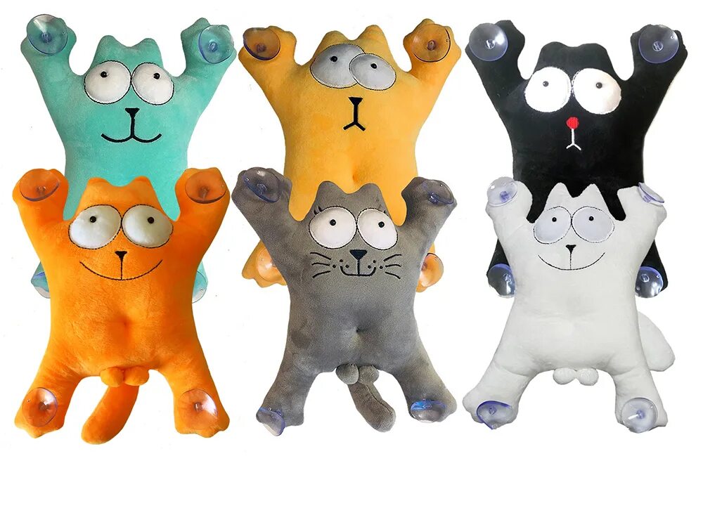 Игрушки кот на присосках. Кот саймон на присосках в машину. игрушка кот саймон на присосках. мягкая игрушка кот на присосках. кот саймон мягкая игрушка.