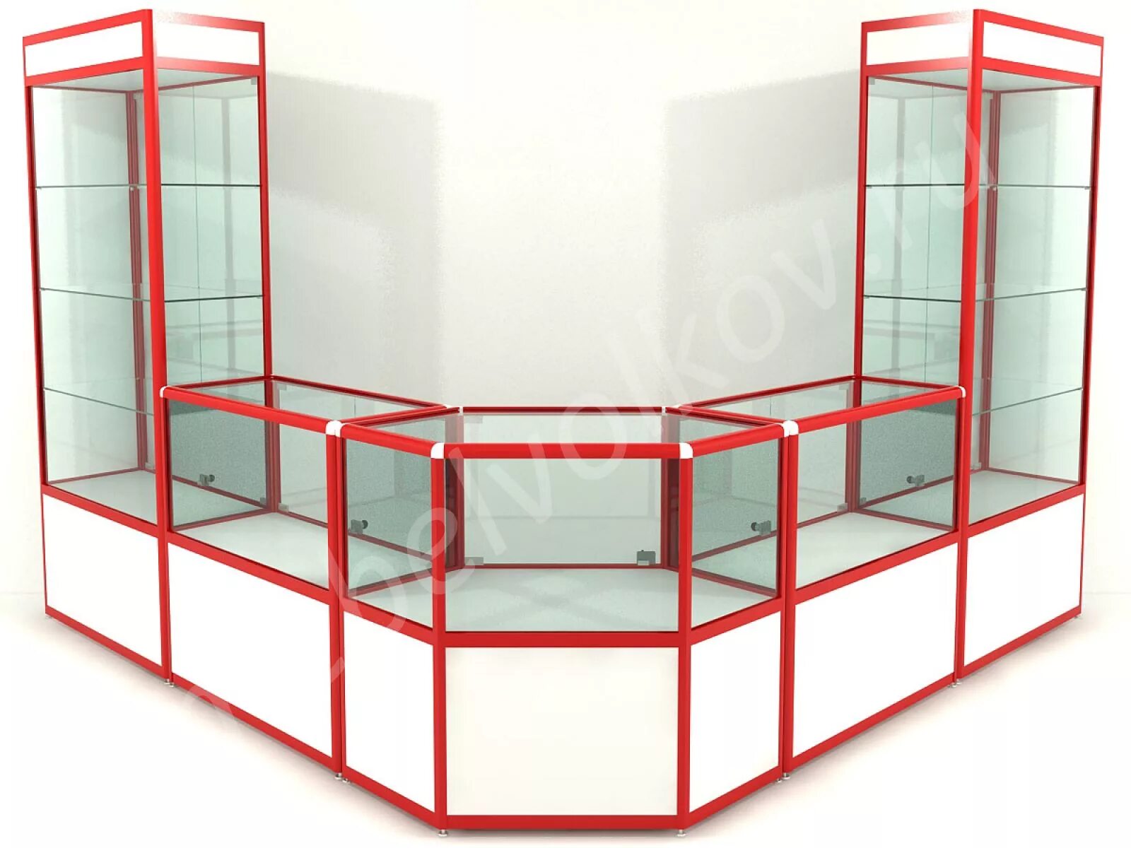 стеклянный стеллаж. антарас магазин мебельной фурнитуры калуга. выкладка мебельной фурнитуры. комплектующие витрины. крепежный элемент для алюминиевого профиля.