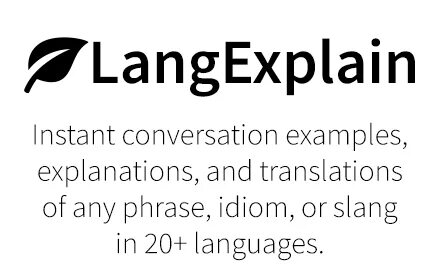 Conversation examples