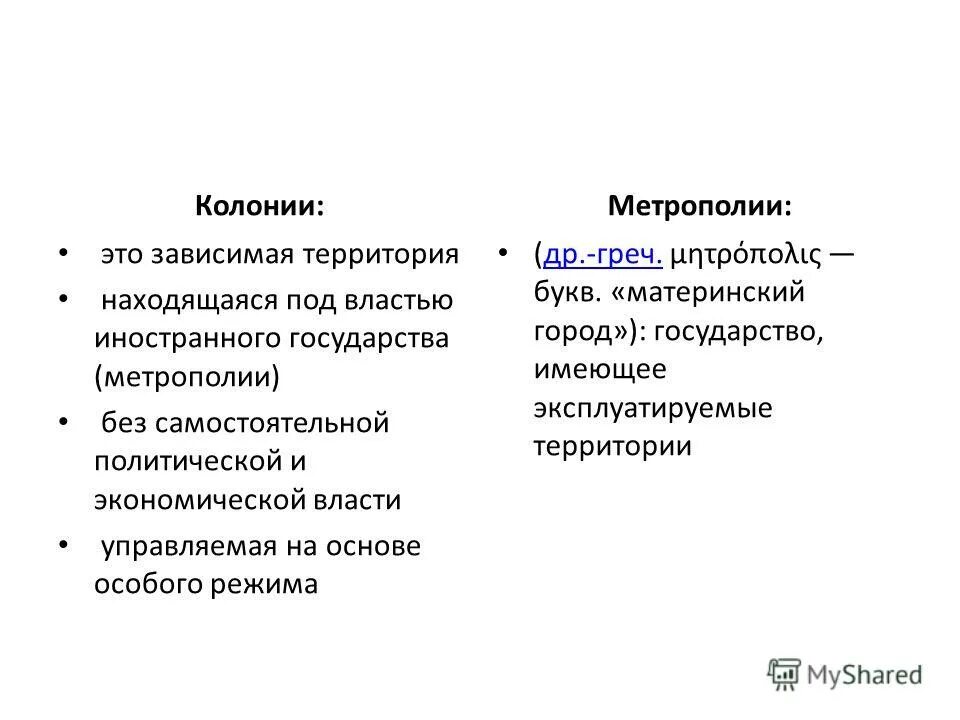 Колония это в истории определение. Понятие колония в истории. Колония это кратко. Метрополия это государство. Страны метрополии.