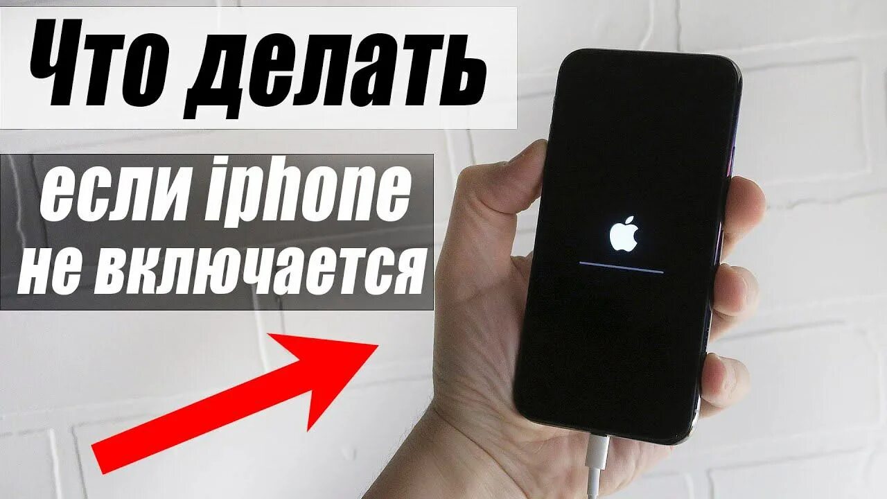 Что делать если iphone не включается