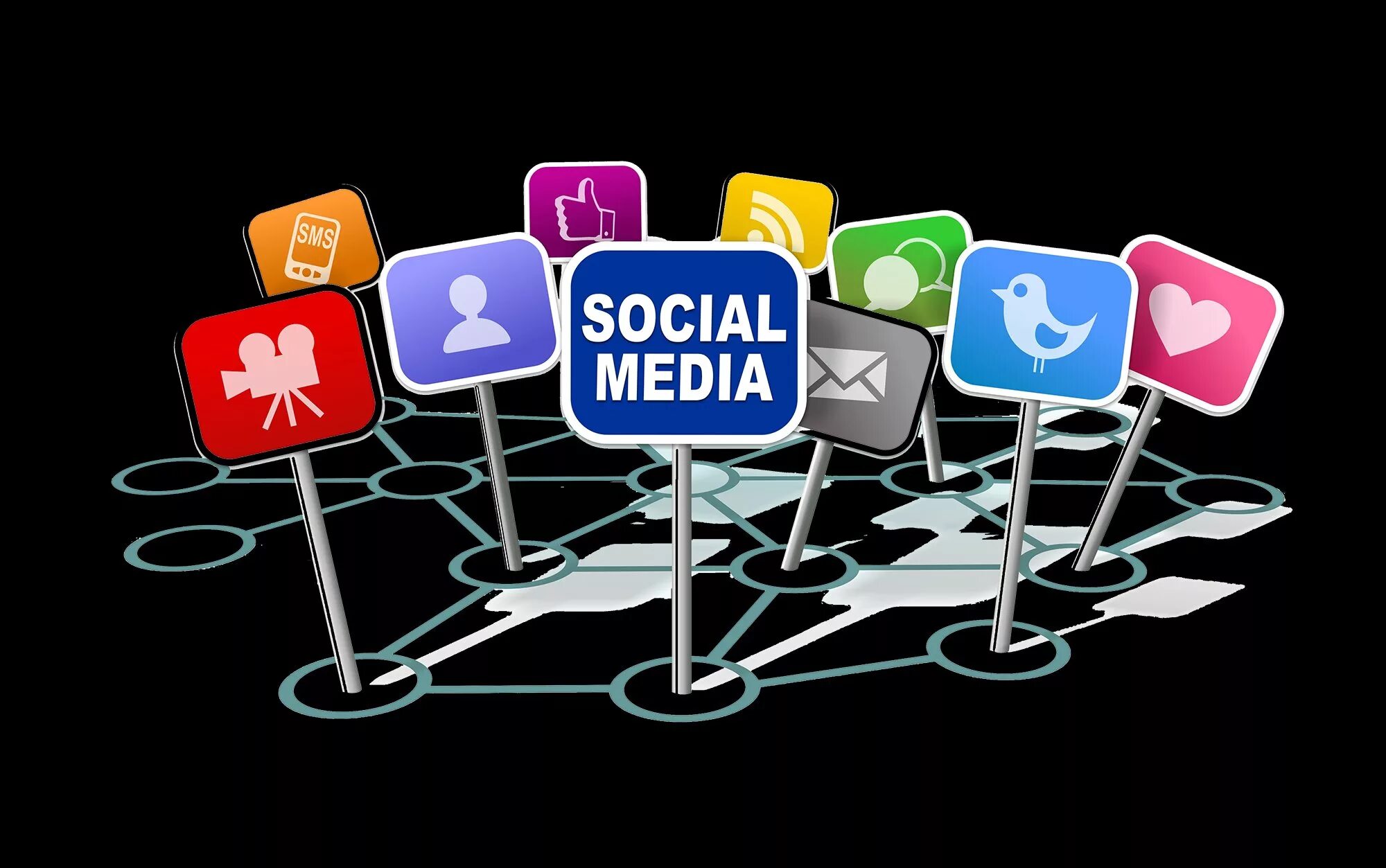 Social networking downloads