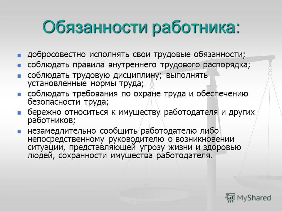 Какую работу должен выполнять работник. Обязанности сотрудника. Основные обязанности работника. Обязанности на рабочем месте. Трудовые обязанности.