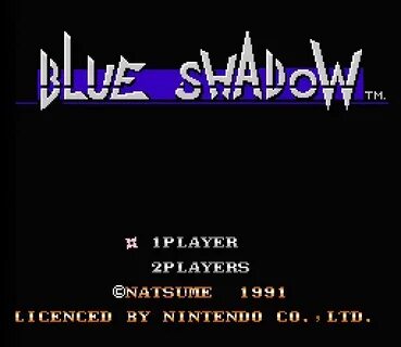 Blue shadow