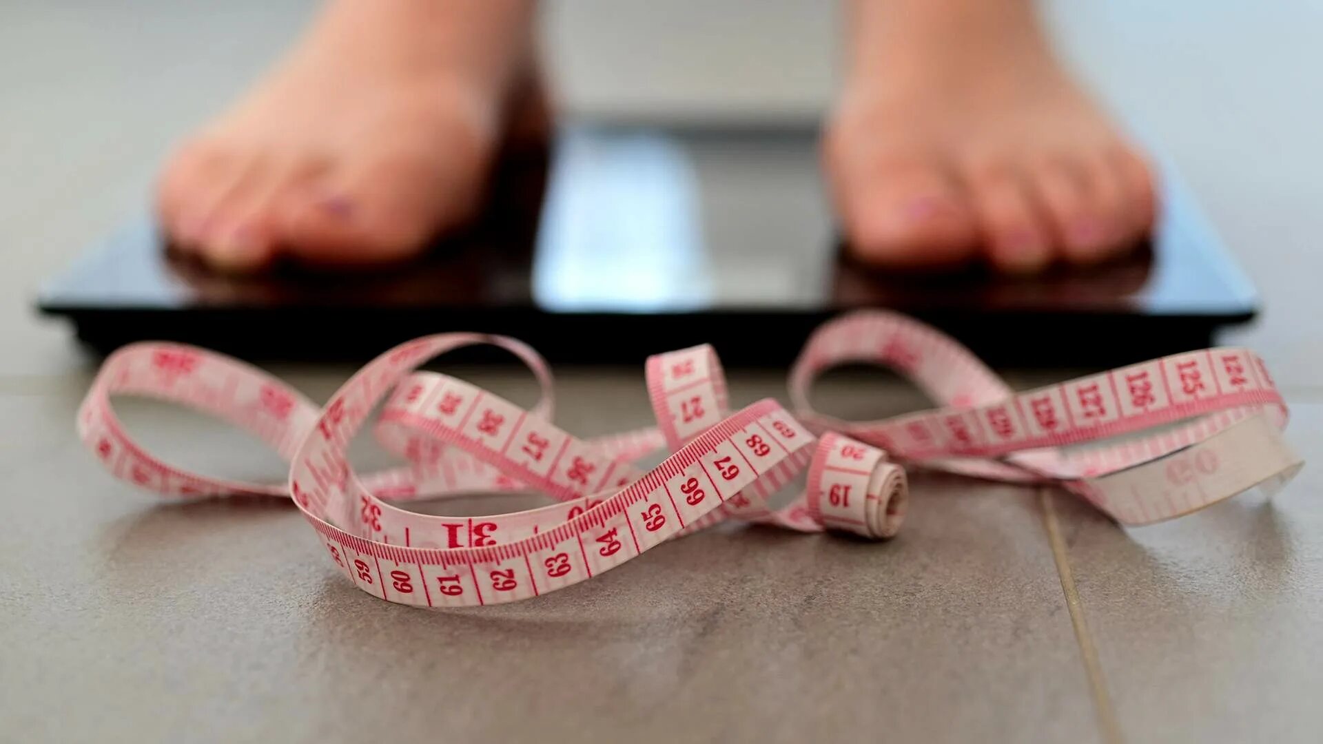 Put on scales. Put on weight.